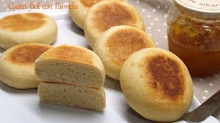 Pan casero sin Horno 🍞 Hecho con la sartén 👉 Receta fácil rápida y muy rica [upl. by Alegnatal]