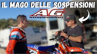 PREPARAZIONE SOSPENSIONI BY AG SUSPENSION 🔥 EP0 ESANATOGLIA MOTOCROSS PART1 [upl. by Rheba582]