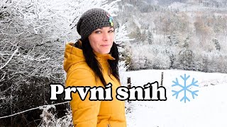 První sníh u nás ❄️ Jak peču typickou beskydskou kynutou buchtu 🍞 [upl. by Narual541]