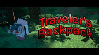 Travelers Backpack mod in Minecraft [upl. by Tedie168]