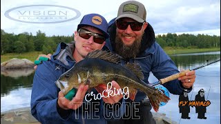 Cracking the Code of Perch Fly Fishing Part 1  with Niklaus Bauer amp John Kärki  Flymaniacs [upl. by Anirdua]