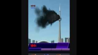 CN Tower Attack FAKE [upl. by Lavicrep]