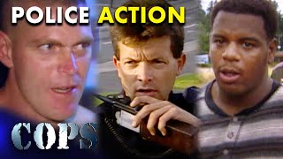 Police Action Managing Fights Pursuits and Domestic Conflicts  FULL EPISODES  Cops TV Show [upl. by Bear]