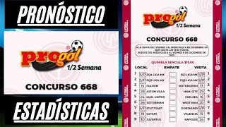 PROGOL MEDIA SEMANA 668 ANÁLISIS PRONÓSTICO Y RESULTADOS OFICIALES 667 ¡SUSCRIBETE [upl. by Lohse]