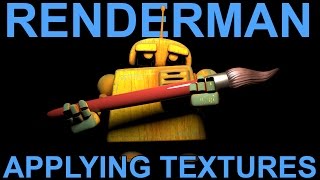 Renderman 21 Applying Textures Tutorial [upl. by Ruella448]