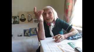 98yearold Volga German in Russia  Part 1 On learning Russian language [upl. by Tench]