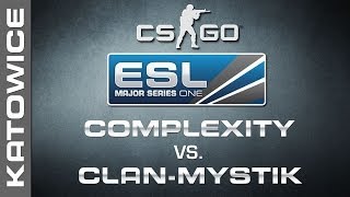 compLexity vs ClanMystik  Group D  EMS One Katowice 2014  CSGO [upl. by Haye847]