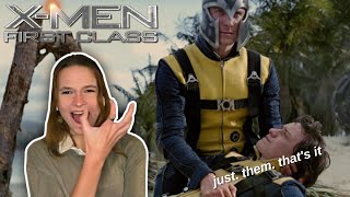 MCU fan watches the XMEN series XMEN FIRST CLASS reactionreview [upl. by Monda37]