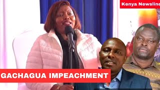 NYERI WOMAN REP RAHAB MUKAMI STRONG MESSAGE TO KIKUYUS AS RUTO PLAN TO IMPEACH GACHAGUAampBRING RAILA [upl. by Nwahsek]