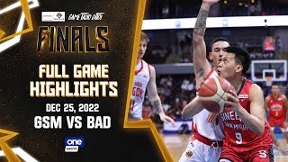 Ginebra vs Bay Area Finals G1 highlights  S47 PBA Commissioner’s Cup 2022  Dec 25 2022 [upl. by Atinele]