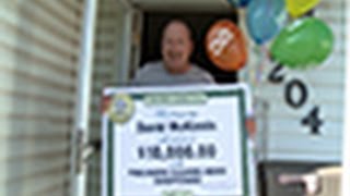 Publishers Clearing House Winners David McKinnis From Odessa Texas Wins 10000 [upl. by Arded186]