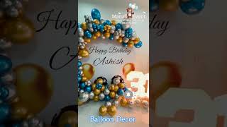 Elegant Balloon Decoration Ideas for Every Occasion  Manzil Event shorts viral manzilevent [upl. by Ttehc]