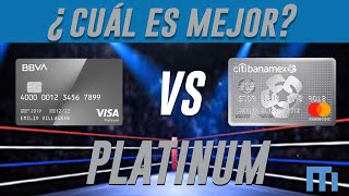 💳 CITIBANAMEX PLATINUM VS BBVA PLATINUM 🪙 BENEFICIOS MIXBITS [upl. by Anahsohs]