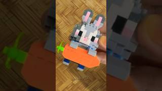 CUTE BUNNY🐰 tinybymoci shorts youtubeshorts trending toys mini deadpool byebye howto lego [upl. by Notak]