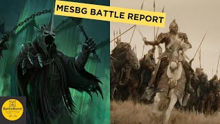 MESBG Battle Report  650 pts Mordor vs Riders of Theoden [upl. by Cosenza]