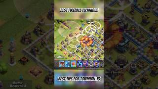 Best fireball technique😳😳😱😱😵‍💫😵‍💫 mustwatch prajwolgaming clashofclans coc clashofclans [upl. by Laurita671]