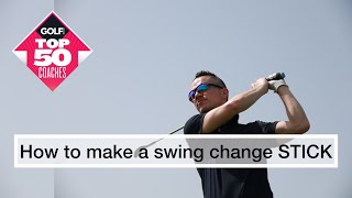 How to make a swing change STICK [upl. by Brothers615]