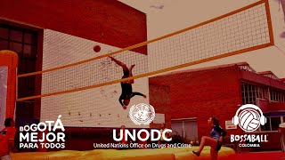 United Nations implement Bossaball as tool for peace [upl. by Nnylatsirk]