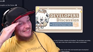 Necrit Reads Latest Genshin Dev Notes [upl. by Attelocin]