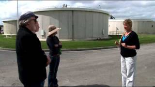 Wastewater Treatment Plant Tour Part 1  March 2011 [upl. by Cloutman]