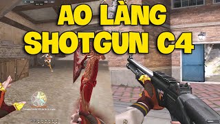 AO LÀNG CF 26 CẦM SHOTGUN BẮN C4 HÀI Ẻ CÙNG PINO RAMBO DEV QNT LÊ KHÔI MÈO Ú [upl. by Synn827]