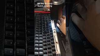 RK 100 quick clean 😎 fyp rk100 keyboardcleaning [upl. by Tavie]