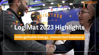 LogiMat 2023 Highlights Its been an incredible success for Quicktron Robotics [upl. by Iram]