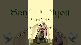 E card wedding invitations Watsup video [upl. by Esemaj692]