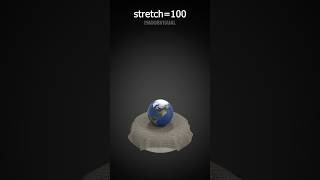 Cloth Simulation from strertch  1 to 1000 cloth 3danimation simulation visual effects 3d [upl. by Moscow639]