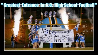 quot Greatest Entrance in NC High School Football quot [upl. by Ervin]