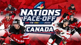 Building Team Canada Roster  4 Nations FaceOff [upl. by Wager]