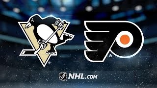 Flyers clinch playoff berth with 31 win against Pens [upl. by Leonerd134]