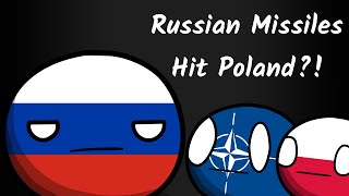 Russian Missiles Hit Poland [upl. by Nahtal]