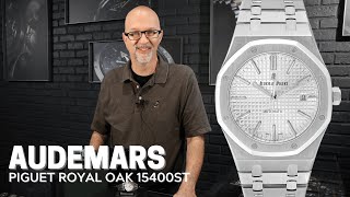 Audemars Piguet Royal Oak 15400ST Watch Review  SwissWatchExpo [upl. by Hebert]