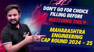 CET CAP ROUND OPTION FORM FILLING PROCESS  CHOICE FILLING  Maharashtra Engineering Admission 2024 [upl. by Ettedo]