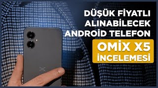 Segmentinden üstün performanslı android telefon  OMİX X5 incelemesi [upl. by Nylecsoj]