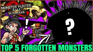 The Top 5 Monsters Youve Forgotten Even Exist in Monster Hunter FunDiscussionLore [upl. by Henn722]