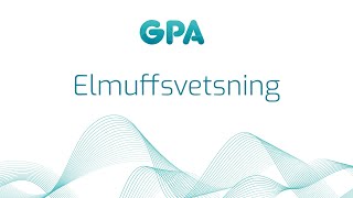 Montageanvisning elmuffsvetsning [upl. by Wain]