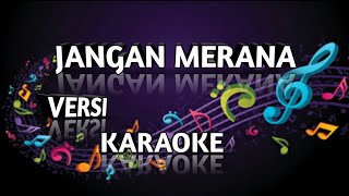 JANGAN MERANA  Imam s Arifin versi karaoke [upl. by Gilmer]