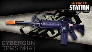 DPMS Panther M4A1 AEG Airsoft Rifle Overview [upl. by Adnama868]