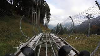 Alpine Coaster  Kolbensattel Oberammergau OLD [upl. by Dewayne]