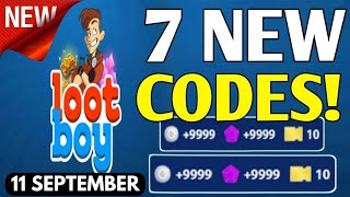 🎁ALL NEW✨LOOTBOY REDEEM CODES SEPTEMBER 2024😎LOOTBOY CODES AUGUST 2024✨CODIGOS LOOTBOY [upl. by Diad120]