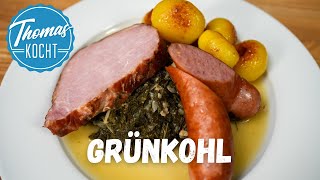 Lecker Grünkohl mit Kassler und Kohlwürsten [upl. by Roseann158]