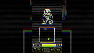 Undertale LAST BREATH Sans Phase 4  ULB Part 2shorts undertalefangame sans lastbreath fangame [upl. by Jacquet]