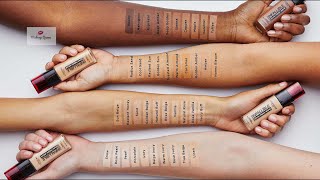 Loreal Infallible Fresh Wear 24HR Foundation Shades Review and Swatches 2021  MQ Makeup Queen [upl. by Emirak]