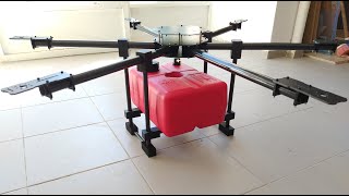 01 Diy Agriculture Drone Frame Manufacture Tarım İlaçlama Dron Çerçeve Üretimi  Drones Agrícolas [upl. by Nickolai]