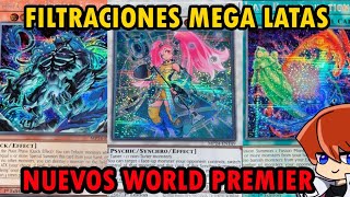 Nuevos World Premiere Nuevo Nibiru Filtraciones Mega Latas Tin Dueling Mirrors YuGiOh TeamSetoX [upl. by Ekard]