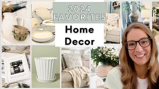 NEW 2024 Home Decor Haul  Home Decor Favorites  Styling Ideas [upl. by Nickie]