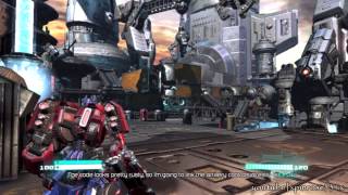 Transformers Fall of Cybertron HD Walkthrough Part 2 Chapter 2 Defend the Ark [upl. by Sension]