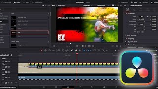 Making YouTube thumbnails in Davinci Resolve [upl. by Krueger]